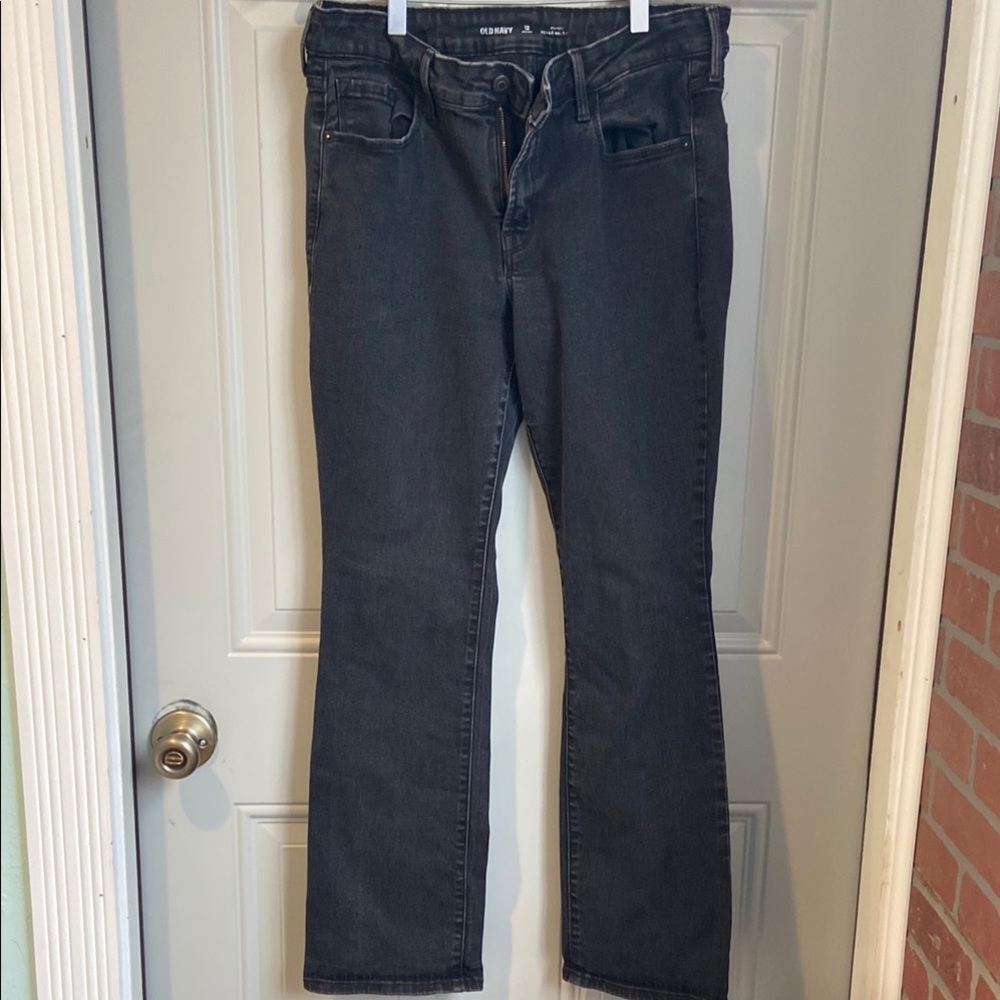 Classic Black Denim Jeans